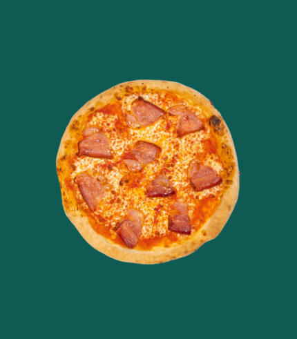 Pizza bezglutenowa - włoska szynka wędzona